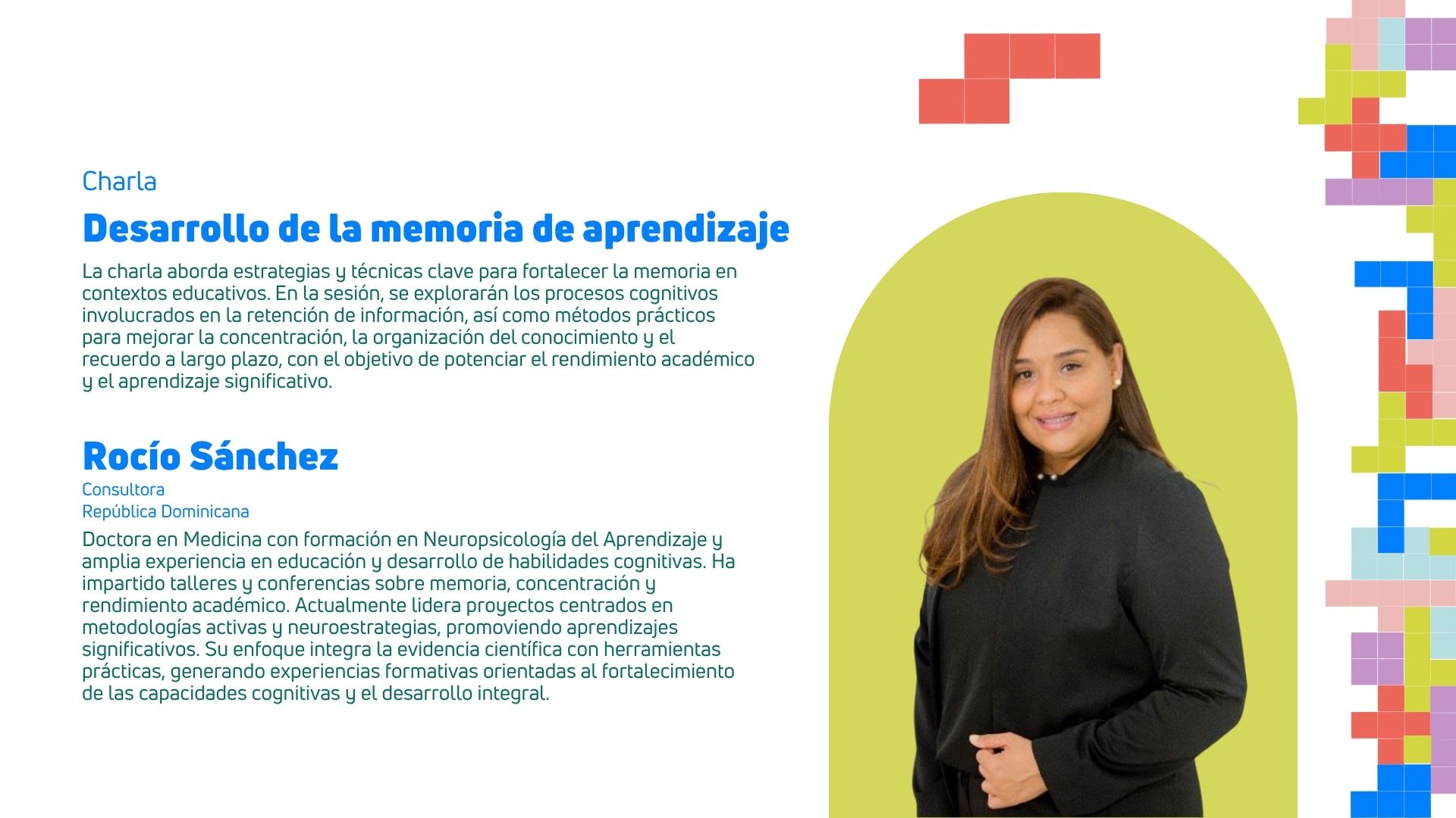 Desarrollo de la memoria de aprendizaje - congreso virtual